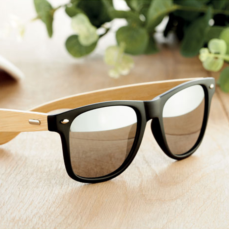 Lunettes de soleil avec branches en bambou - image 3